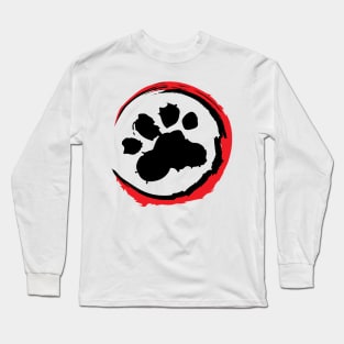 dog foot Long Sleeve T-Shirt